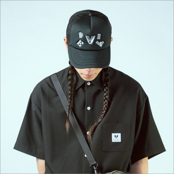画像6: Deviluse デビルユース Adorn メッシュキャップ BLACK (6)