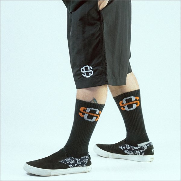 画像12: CAPTAIN STREET eighty SOCKS BLACK キャプテンストリート (12)