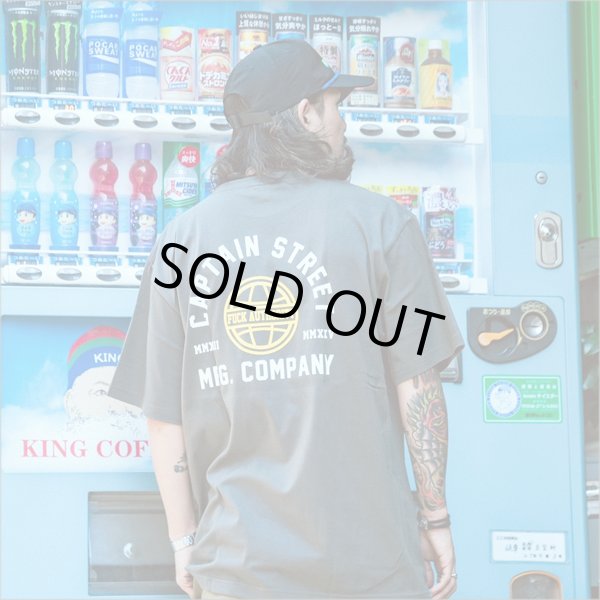 画像14: 【20％OFF】CAPTAIN STREET WFA Tシャツ H.BLACK キャプテンストリート (14)