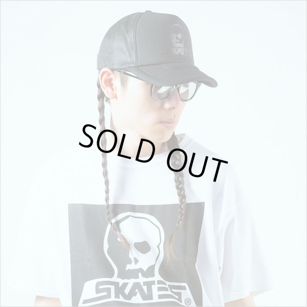 画像4: 【送料無料】SKULL SKATES スカルスケーツ BLACK OUT HORSE メッシュキャップ BLACK (4)