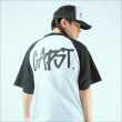 画像12: CAPTAIN STREET CAPST Logo ラグランTシャツ BLACK/WHITE キャプテンストリート (12)