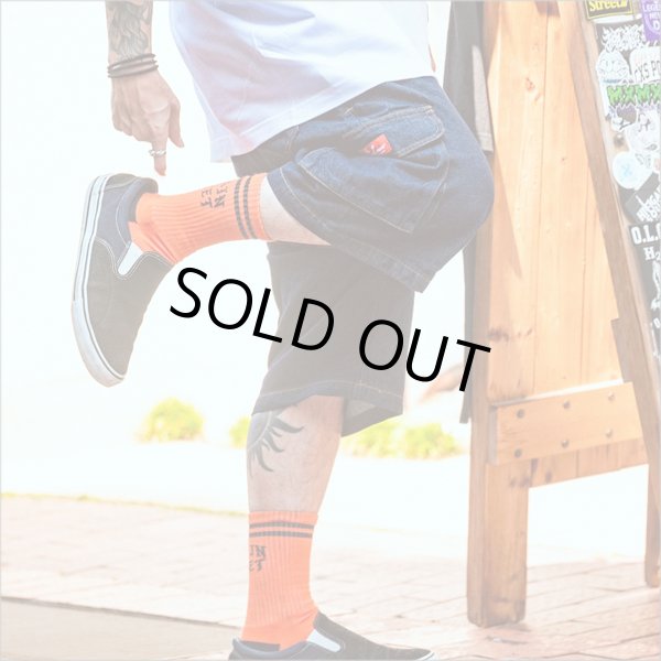 画像5: CAPTAIN STREET FO SOCKS ORANGE キャプテンストリート (5)