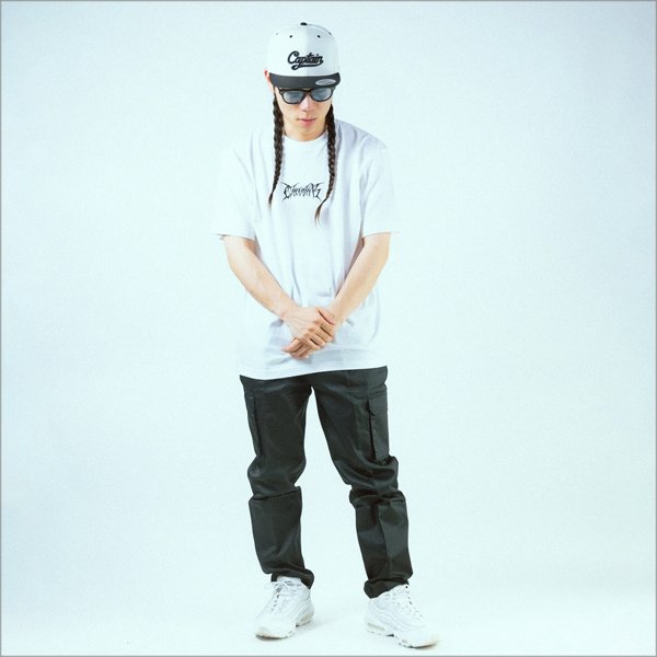 画像12: 【50％OFF】CharlieB チャーリービー DM Logo Tシャツ WHITE (12)