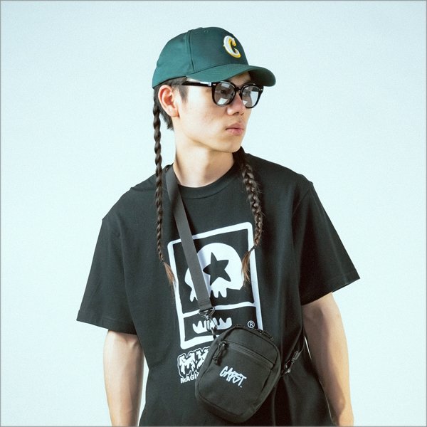 画像7: CAPTAIN STREET CAPST Logo Pouch BLACK キャプテンストリート (7)