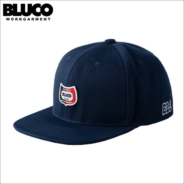 画像1: BLUCO ブルコ 6-PANEL CAP -Champ- NAVY (1)
