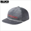 画像1: BLUCO ブルコ CORDUROY CAP -Rope- GRAY (1)