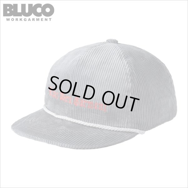画像1: BLUCO ブルコ CORDUROY CAP -Rope- GRAY (1)