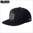 画像1: BLUCO ブルコ 6-PANEL CAP -Baseball- BLACK (1)