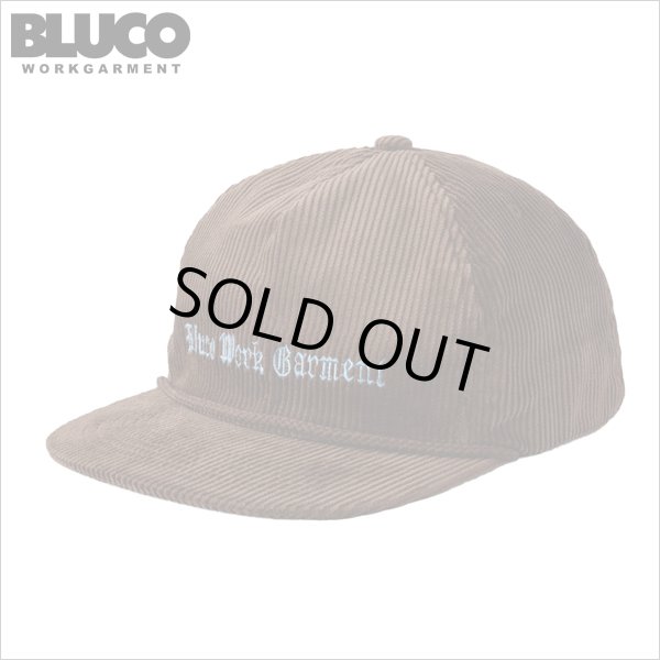 画像1: 【20％OFF】BLUCO ブルコ CORDUROY CAP -Rope- BROWN (1)
