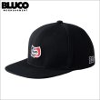 画像1: BLUCO ブルコ 6-PANEL CAP -Champ- BLACK (1)