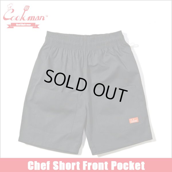 画像1: COOKMAN クックマン Chef ショーツ Front Pocket Ripstop BLACK (1)