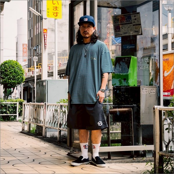 画像9: Deviluse デビルユース Border Tシャツ BLACK (9)