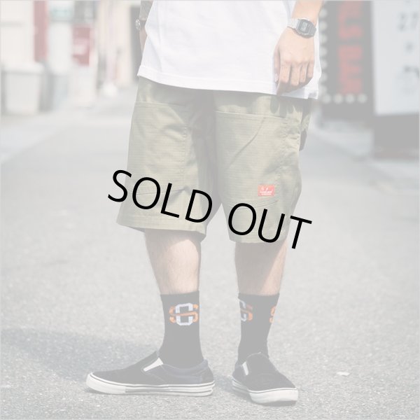 画像9: COOKMAN クックマン Chef ショーツ Front Pocket Ripstop OLIVE (9)