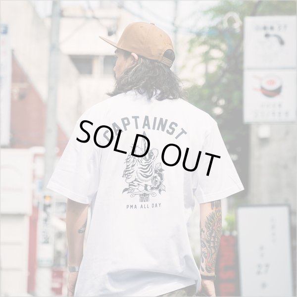 画像12: 【20％OFF】CAPTAIN STREET SxT Tシャツ WHITE キャプテンストリート (12)