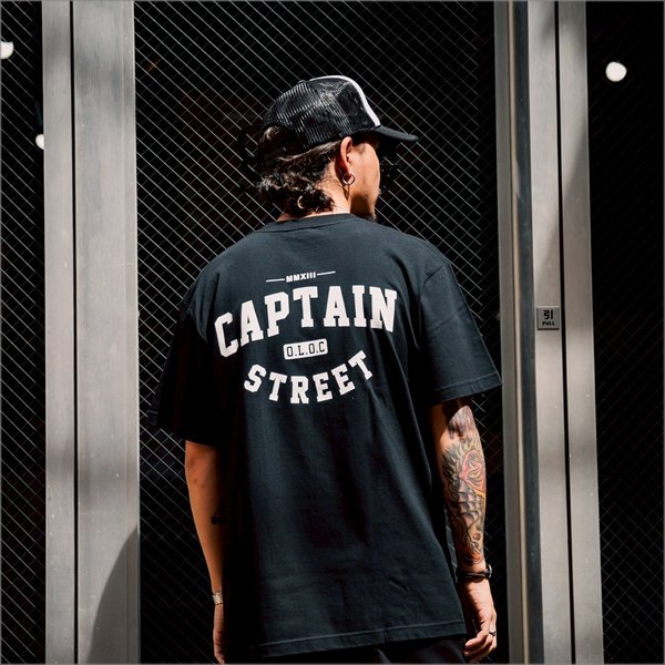 画像12: CAPTAIN STREET Scouter Tシャツ BLACK キャプテンストリート (12)