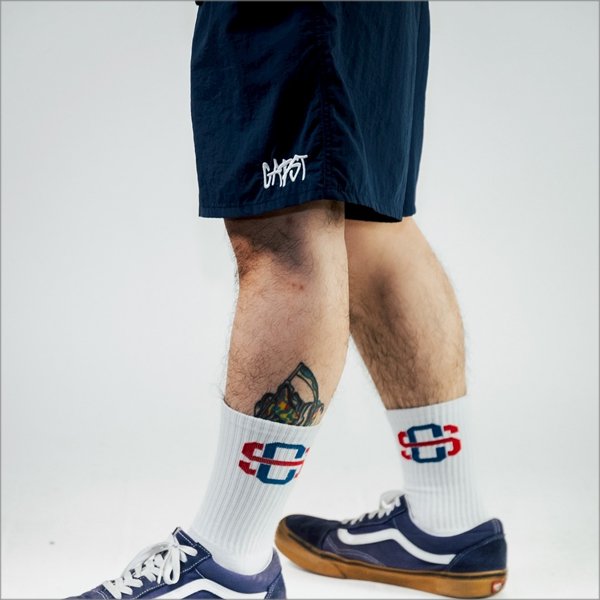 画像16: 【20%OFF】CAPTAIN STREET CAPST Logo ショーツ NAVY キャプテンストリート (16)