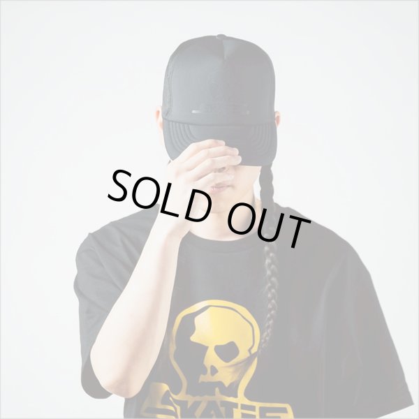 画像5: 【送料無料】SKULL SKATES スカルスケーツ BLACK OUT HORSE メッシュキャップ BLACK (5)