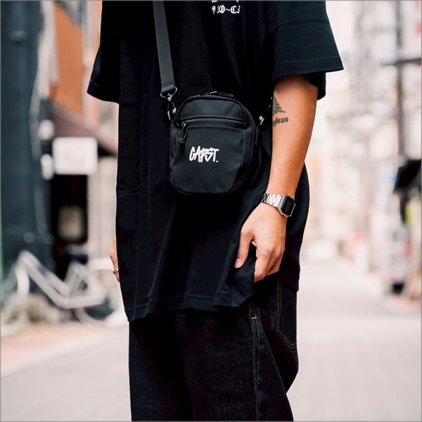 画像9: CAPTAIN STREET CAPST Logo Pouch BLACK キャプテンストリート (9)
