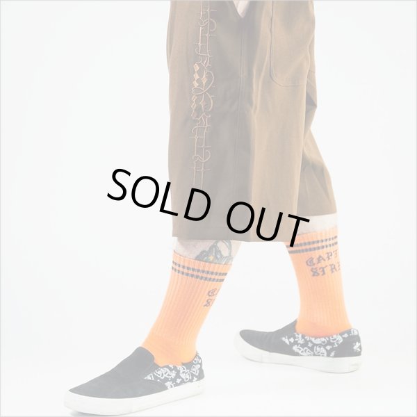 画像12: CAPTAIN STREET FO SOCKS ORANGE キャプテンストリート (12)