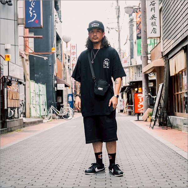 画像13: CAPTAIN STREET FO スナップバックキャップ BLACK キャプテンストリート (13)