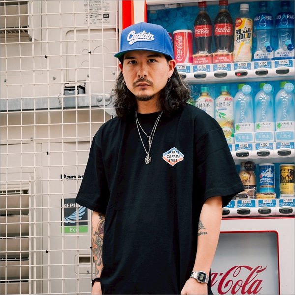 画像7: CAPTAIN STREET Can スナップバックキャップ BLUE キャプテンストリート (7)