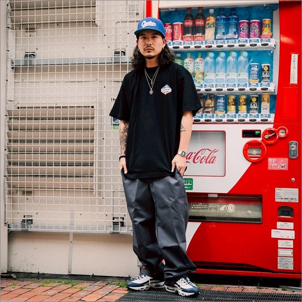 画像7: CAPTAIN STREET Rhombus Tシャツ BLACK キャプテンストリート (7)