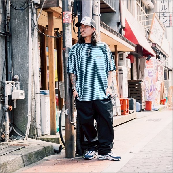 画像10: Deviluse デビルユース Border Tシャツ BLACK (10)