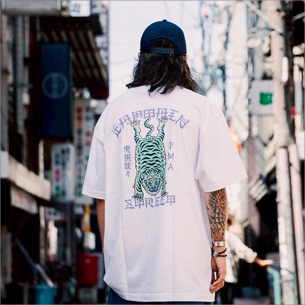 画像16: CAPTAIN STREET Tiger Tシャツ WHITE キャプテンストリート (16)