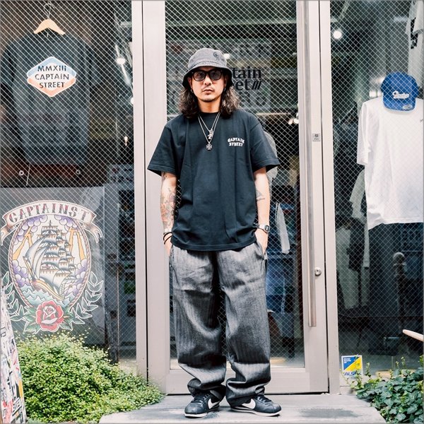 画像13: CAPTAIN STREET FO Tシャツ BLACK キャプテンストリート (13)