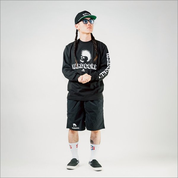 画像14: 【送料無料】SKULL SKATES スカルスケーツ HARDCORE L/S Tee BLACK (14)