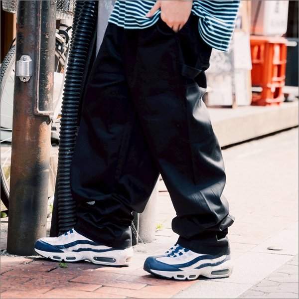 画像15: 【送料無料】COOKMAN クックマン Carpenter's パンツ BLACK (15)