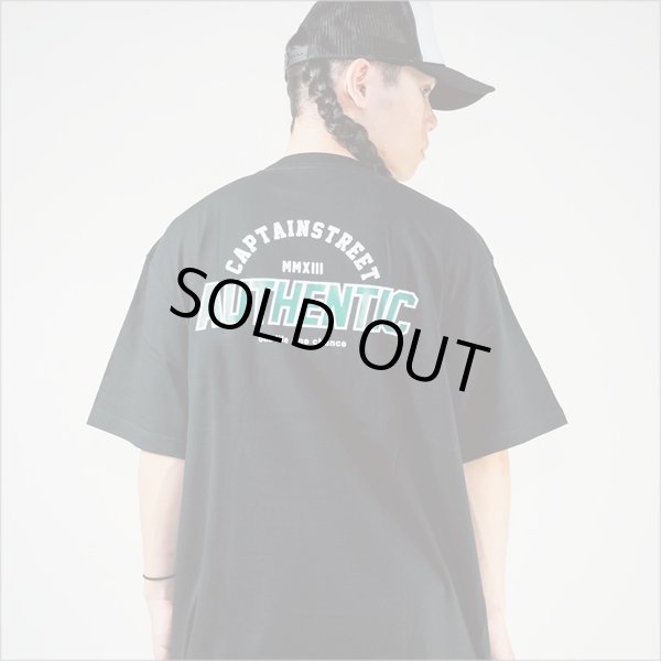 画像15: 【20％OFF】CAPTAIN STREET AUTHENTIC Tシャツ BLACK キャプテンストリート (15)