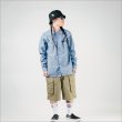 画像10: 【送料無料】KustomStyle カスタムスタイル PRAYING KATAKANA CHAMBRAY L/Sシャツ BLUE (10)