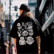 画像6: KustomStyle カスタムスタイル TATTOO FLASH Tシャツ BLACK (6)