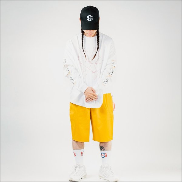 画像7: Deviluse デビルユース Lightning L/S Tシャツ WHITE (7)