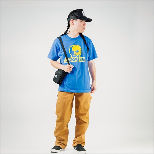 画像12: 【送料無料】SKULL SKATES スカルスケーツ GT Tシャツ BLUE (12)