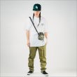 画像14: CAPTAIN STREET CAPST Logo Pouch MOSS GRAYキャプテンストリート (14)