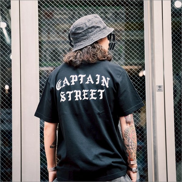 画像14: CAPTAIN STREET FO Tシャツ BLACK キャプテンストリート (14)