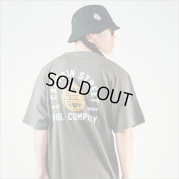 画像16: 【20％OFF】CAPTAIN STREET WFA Tシャツ H.BLACK キャプテンストリート (16)