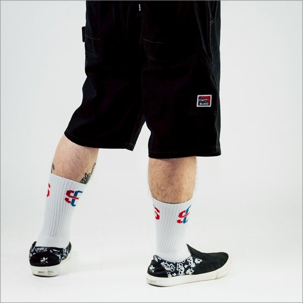 画像10: 【送料無料】BLUCO ブルコ LIGHT CANVAS PAINTER SHORTS BLACK (10)