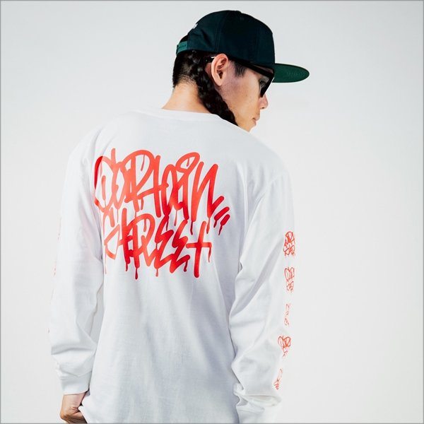 画像9: CAPTAIN STREET Tag L/S Tシャツ WHITE キャプテンストリート (9)