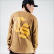 画像15: CAPTAIN STREET Old CS L/S Tシャツ CAMEL キャプテンストリート (15)