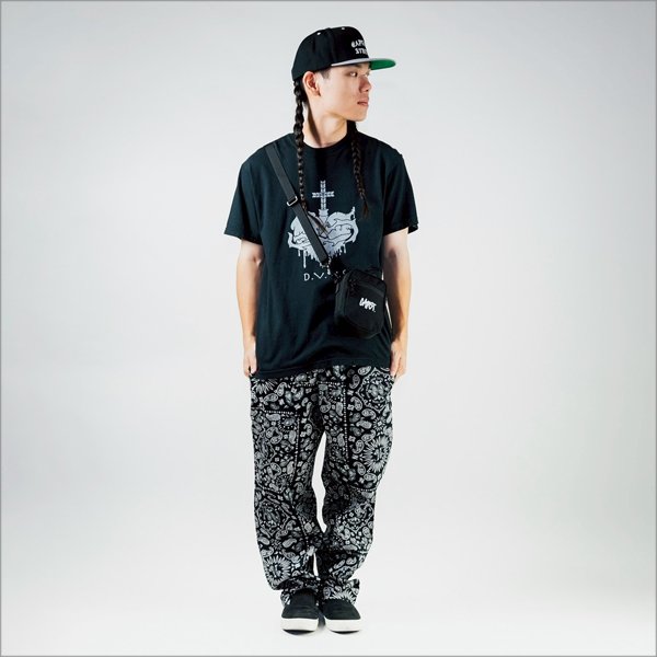 画像15: 【送料無料】COOKMAN クックマン Semiwide Chef パンツ Paisley BLACK (15)