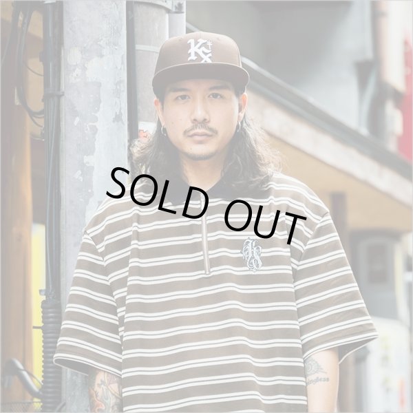 画像9: KustomStyle カスタムスタイル LOCK CITY スナップバックCAP DARK BROWN (9)