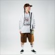 画像6: BLUCO ブルコ HEAVY DRY COTTON PRINT L/S TEE -Artwork by 遊鷹- WHITE (6)