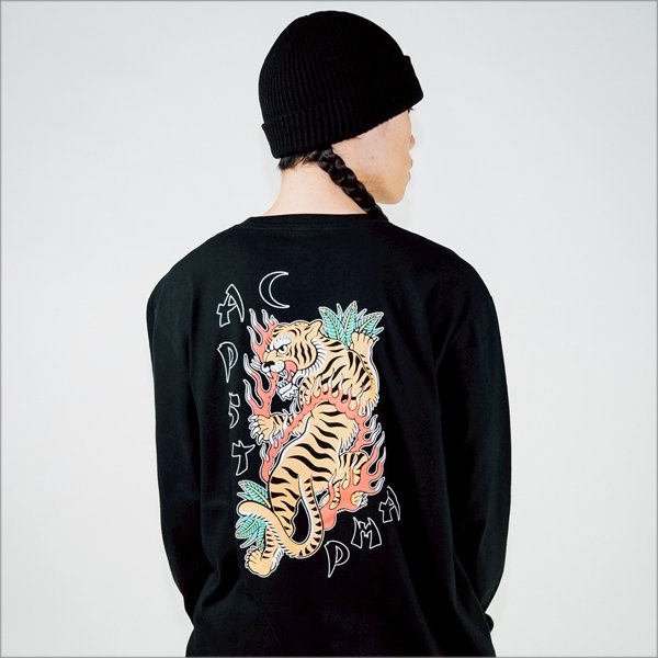 画像10: CAPTAIN STREET JST L/S Tシャツ BLACK キャプテンストリート (10)