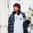 画像4: CAPTAIN STREET CSMFG ニットキャップ BURGUNDY キャプテンストリート (4)