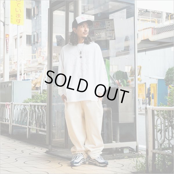 画像9: Deviluse デビルユース Lightning L/S Tシャツ WHITE (9)