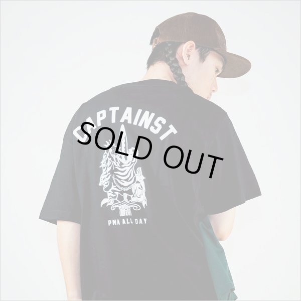 画像11: CAPTAIN STREET SxT Tシャツ BLACK キャプテンストリート (11)