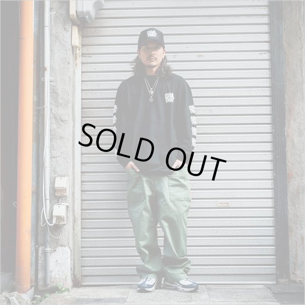 画像9: CAPTAIN STREET Tag L/S Tシャツ BLACK キャプテンストリート (9)